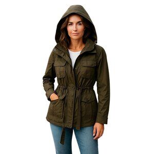 (B-56) GET equipemnet general technique womens‎ jacket outowear size M jacket